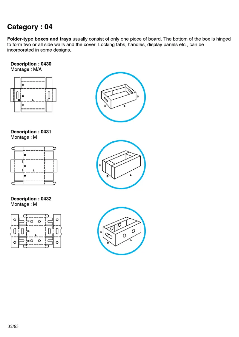 FEFCO 0427, 0428, 0429