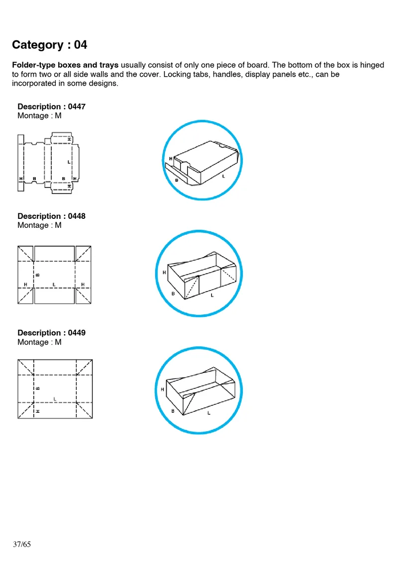 FEFCO 0451, 0452, 0460