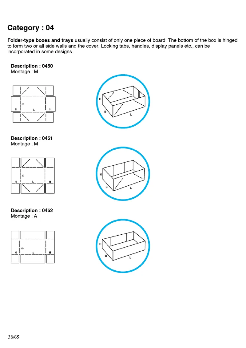 FEFCO 0461, 0462, 0463